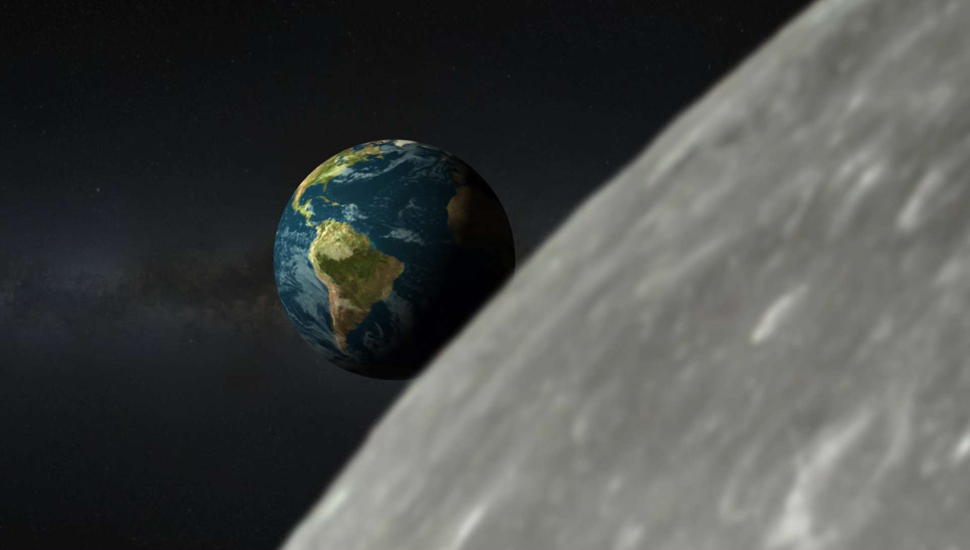 Земля с Луны в высоком разрешении