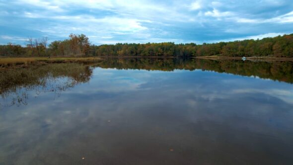 Scenic Fall Lake